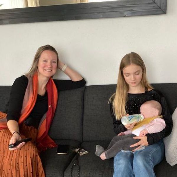 Knaagdierenoppas Anneke en Ella uit Amstelveen